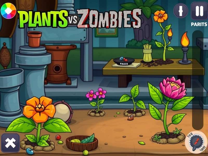 Collage of various Plants vs Zombies minigame screens: Vasebreaker, I Zombie, and Survival Endless