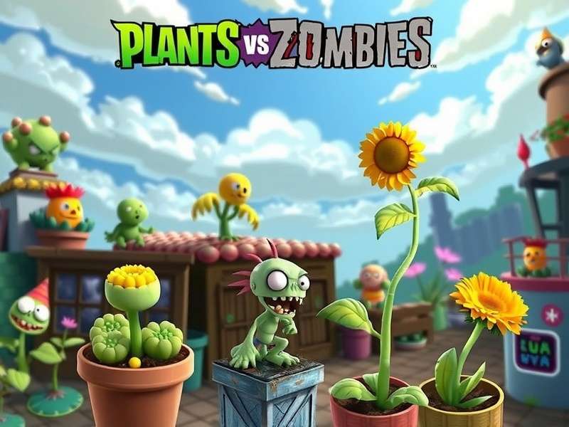 Plants vs Zombies PC Gameplay Screenshot 2025