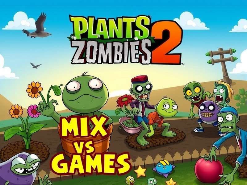 Plants vs Zombies 2 gameplay on PC