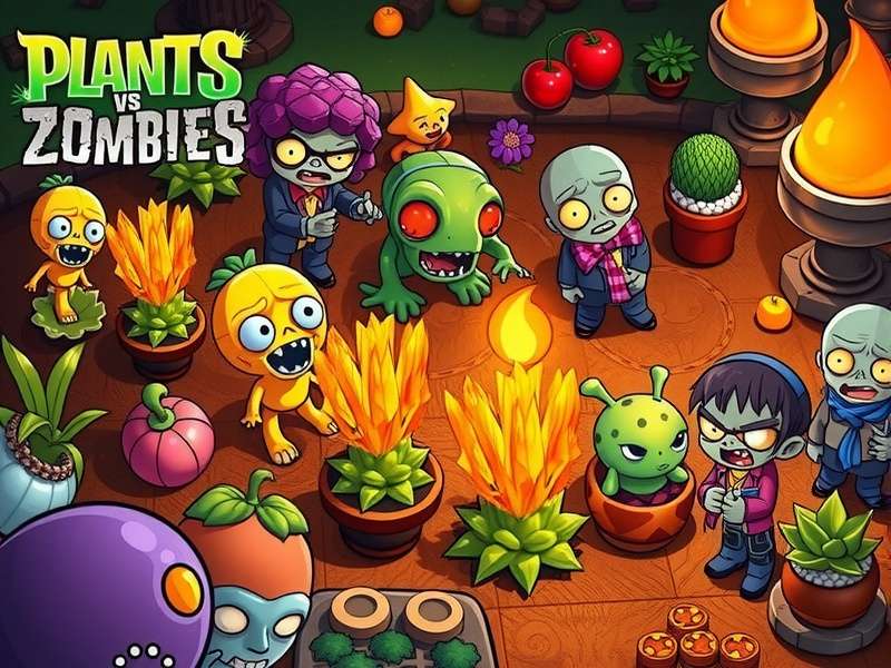 Plants vs Zombies Garden Warfare 2 intense multiplayer battle scene