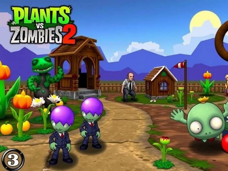 Plants vs Zombies 2 Modded Gameplay on PC