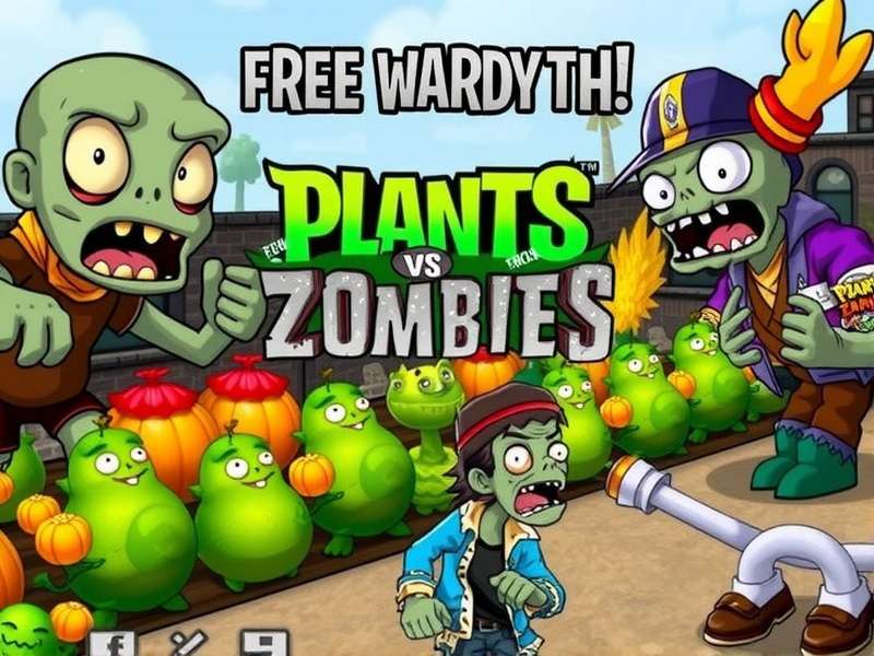 Plants vs Zombies Modded Game with New Plants and Zombies