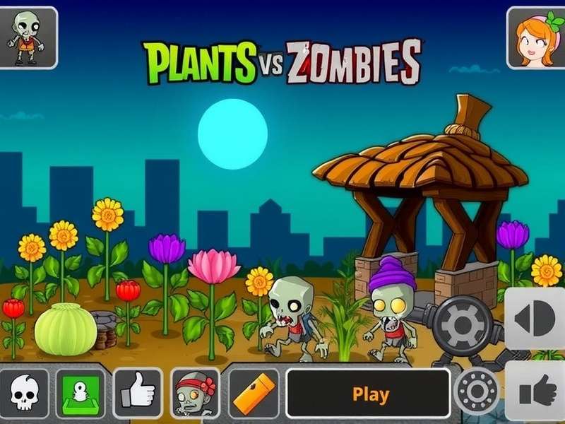 Plants vs Zombies 2009 original game cover