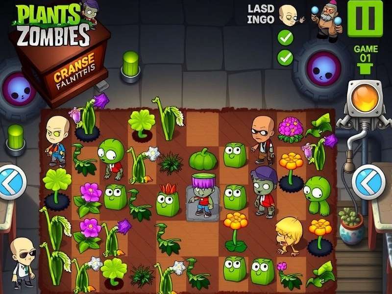 Advanced Plants vs Zombies Survival Endless strategy layout with Cob Cannons and Gloom-shrooms