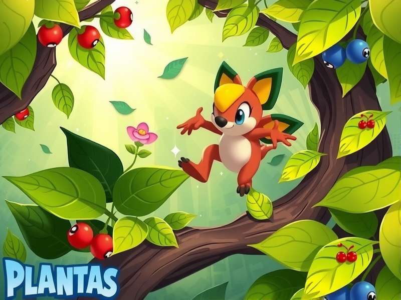 Epic battle scene from Plants vs Zombies showing peashooters fighting zombies on a lawn