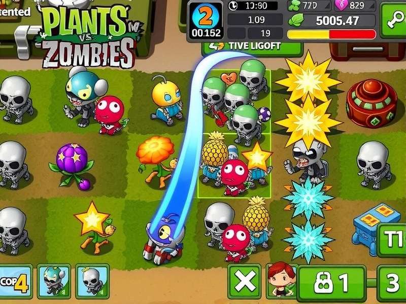 Plants vs Zombies 2 Gameplay Screenshot on PC