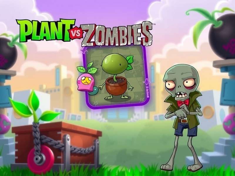 Plants vs Zombies PC gameplay screenshot
