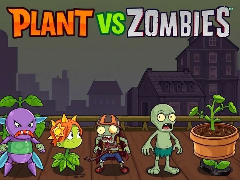 Strategic Plants vs Zombies gameplay with sunflowers and zombies