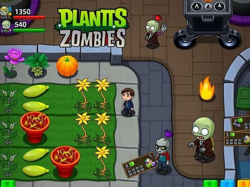 Advanced Plants vs Zombies lawn layout strategy showing optimal plant placement