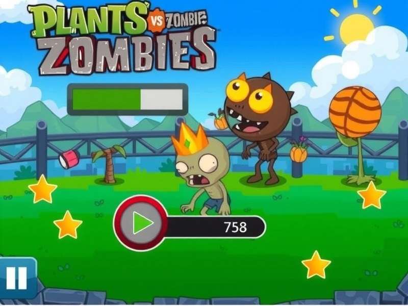 Strategic view of Plants vs Zombies gameplay with suns and peashooters