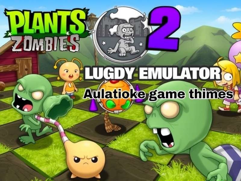 Plants vs Zombies 2 running on Windows PC with high resolution graphics