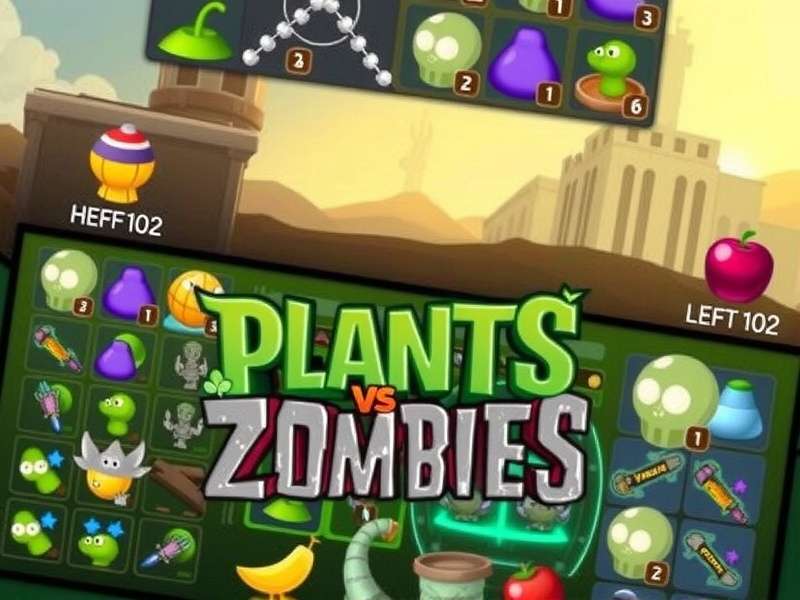 Plants vs Zombies Juego Gratis gameplay screenshot showing plants defending against zombies