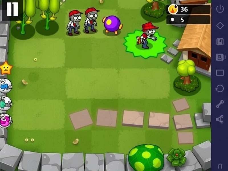 Plants vs Zombies Free – Ultimate Guide Hero Image featuring Sunflower and Peashooter