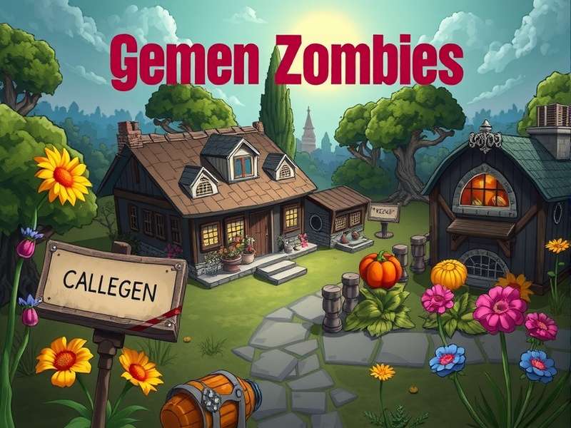 Pflanzen Gegen Zombies — Plants vs Zombies India community artwork showing sunflower and peashooter on a lawn