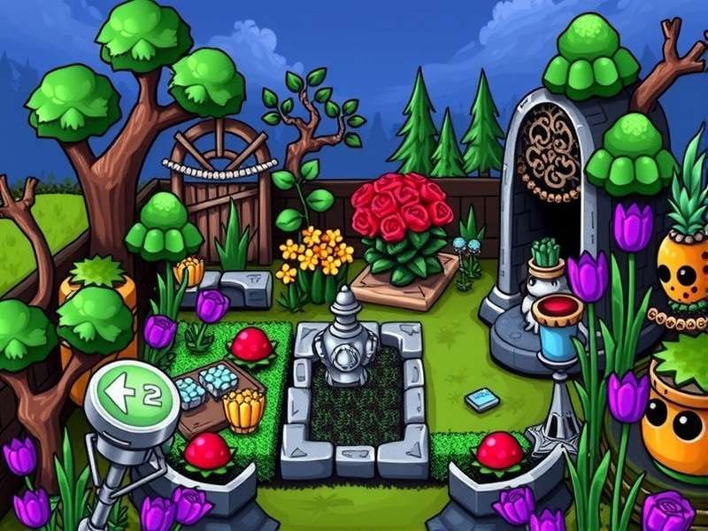 Pvz Gardenless gameplay scene showing plants defending against zombies without garden elements