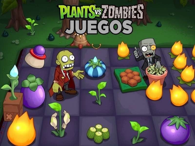Plants Vs Zombies Juegos – India Edition hero banner showing PVZ gameplay elements